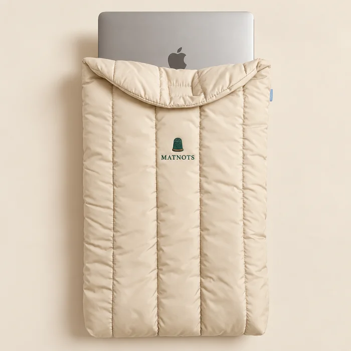 Puffer laptop sleeve