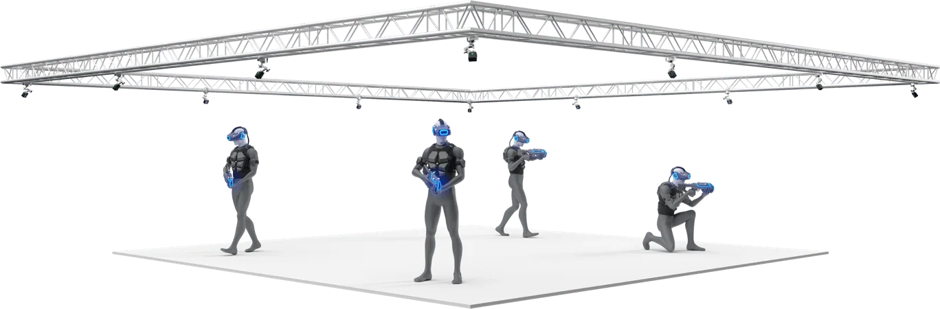Full body tracking VR arena
