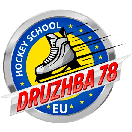 Druzhba 78 hockey school logo