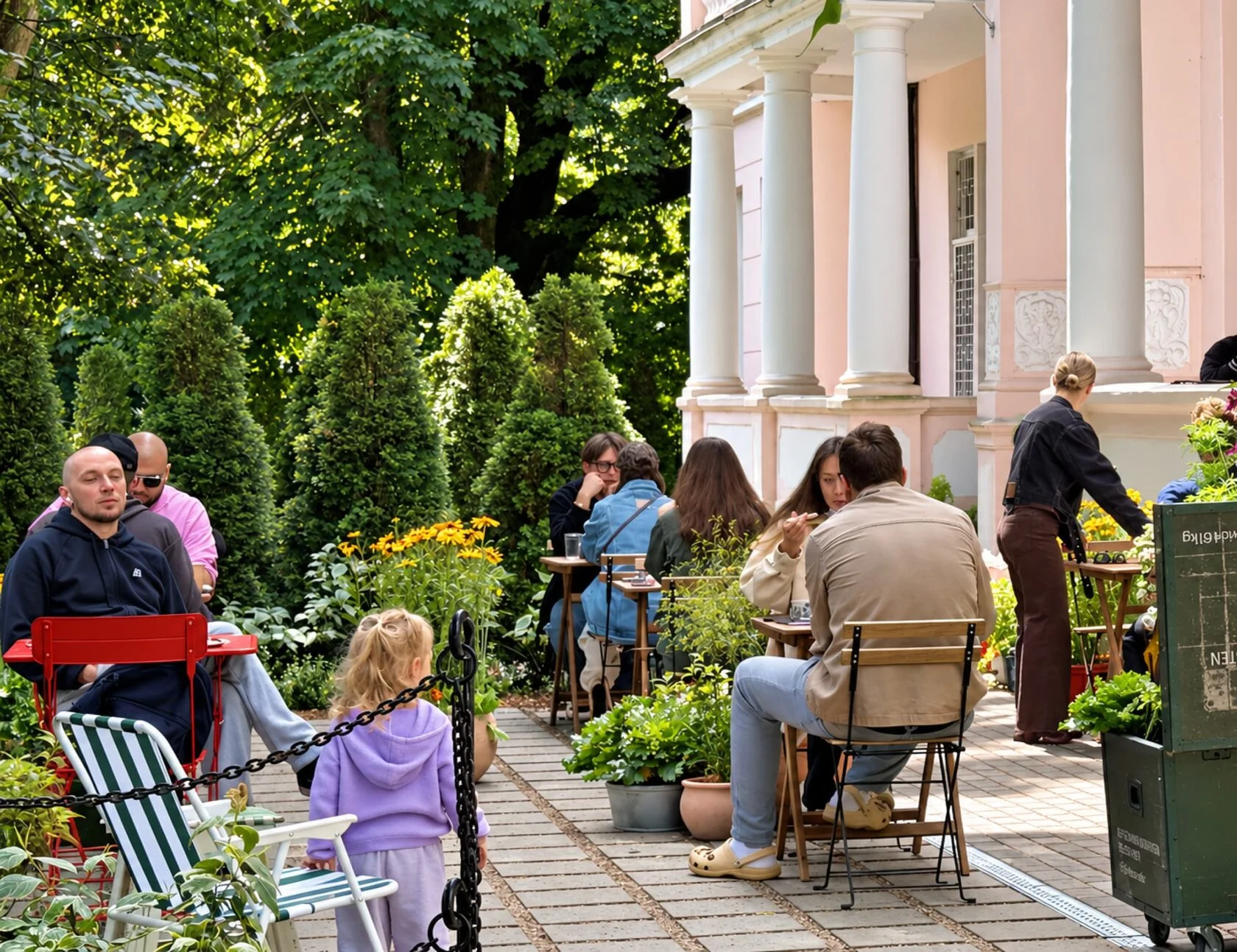 Domik café terrace