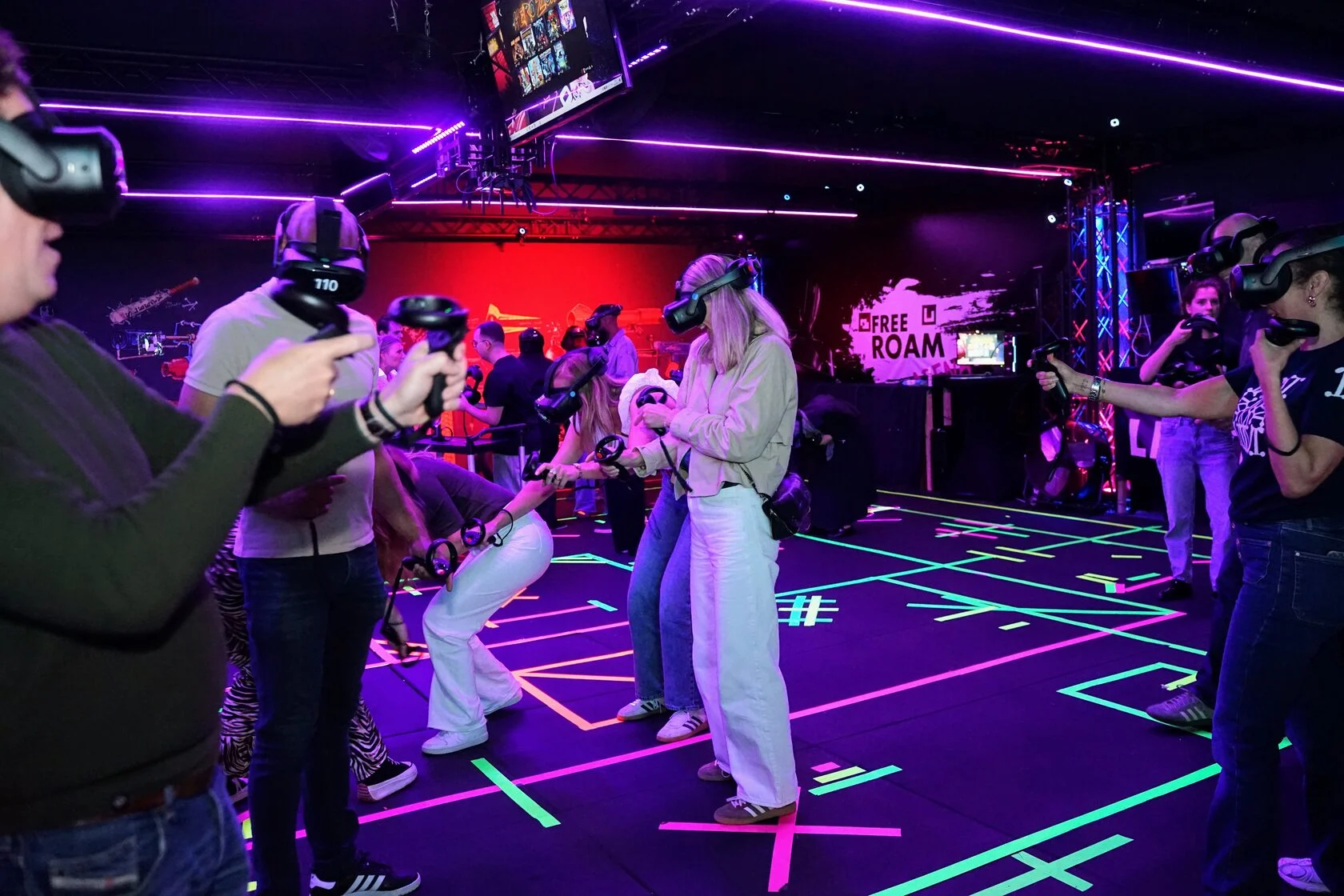 VR games for family and friends groups at VRGH