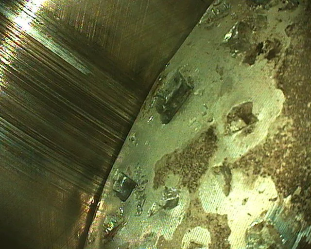 IRIS DVRx videoscope metal part snapshot