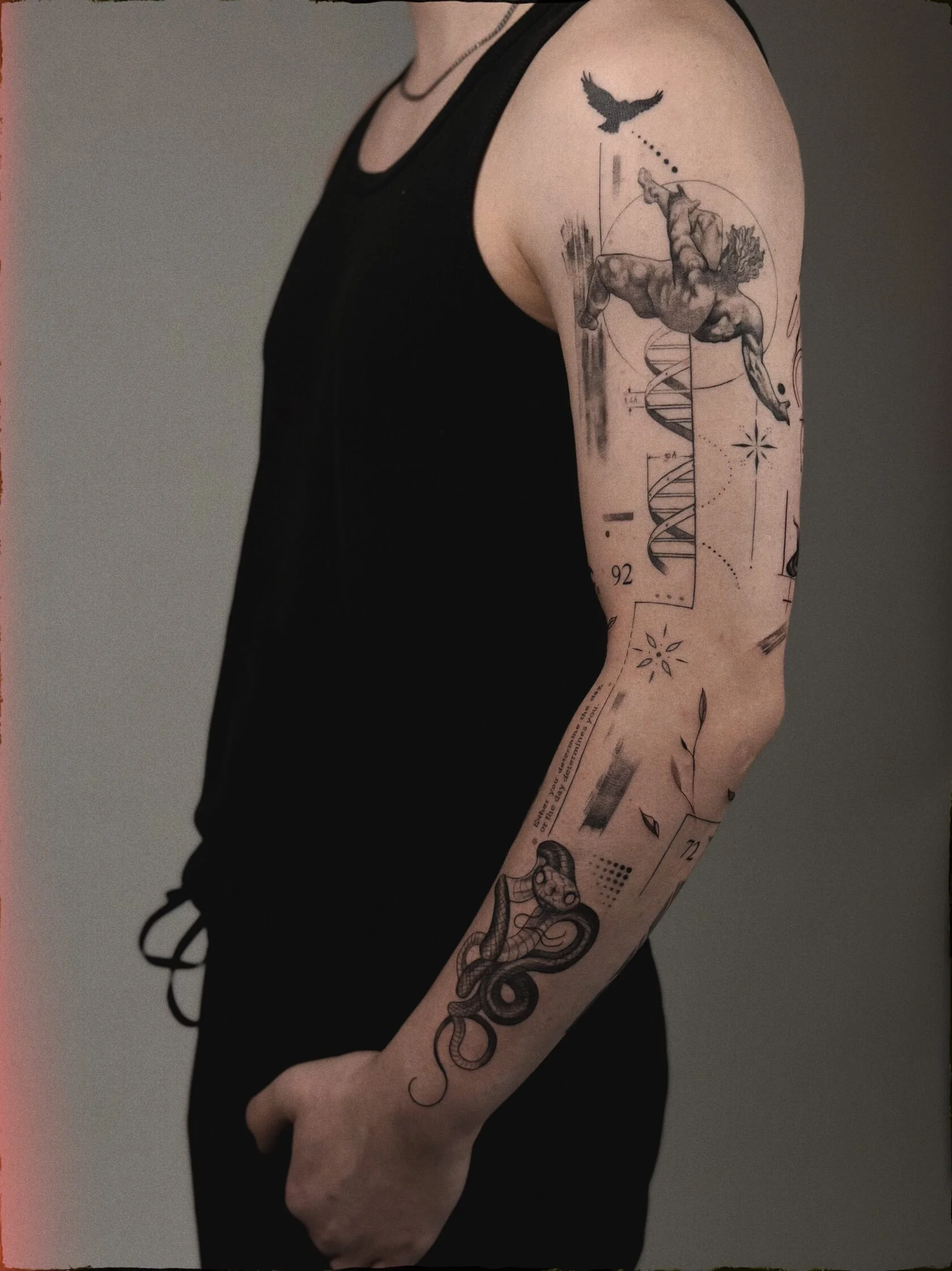 Graphik Tattoo von Franchesca – Arbeit 7