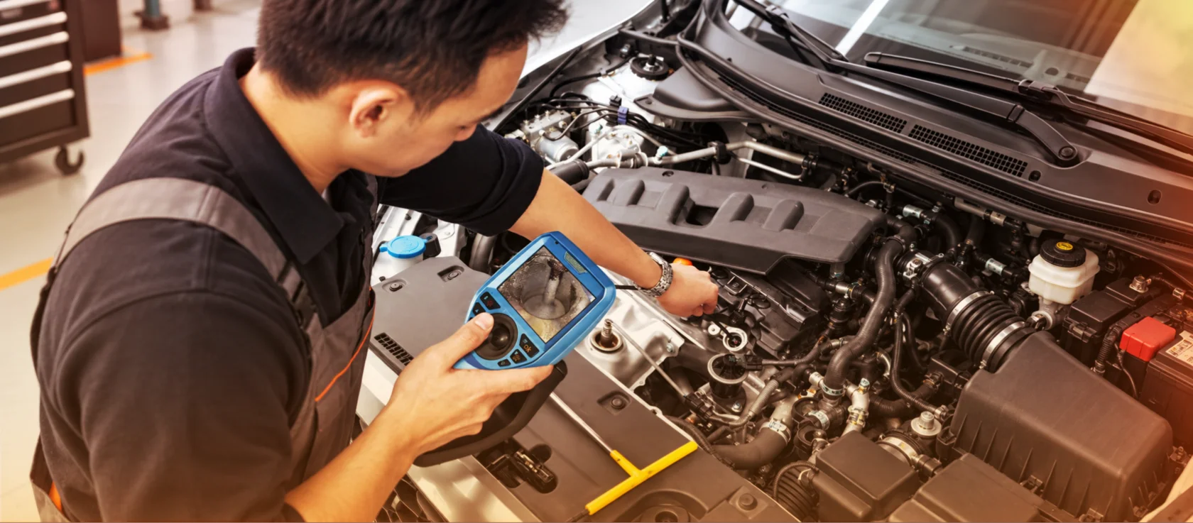 ORION video borescope system for remote visual inspection