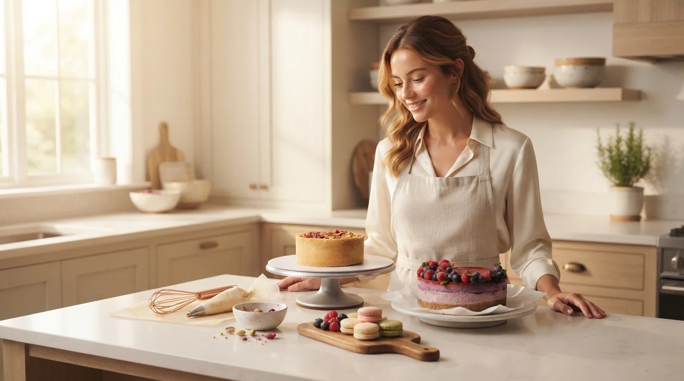 A pastry chef expanding her menu