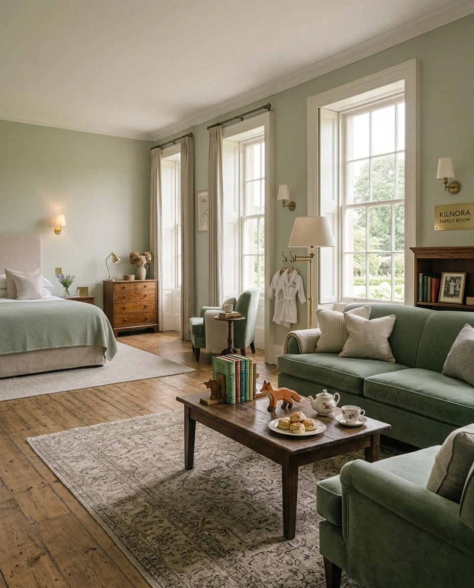 Family room at Kilnora House
