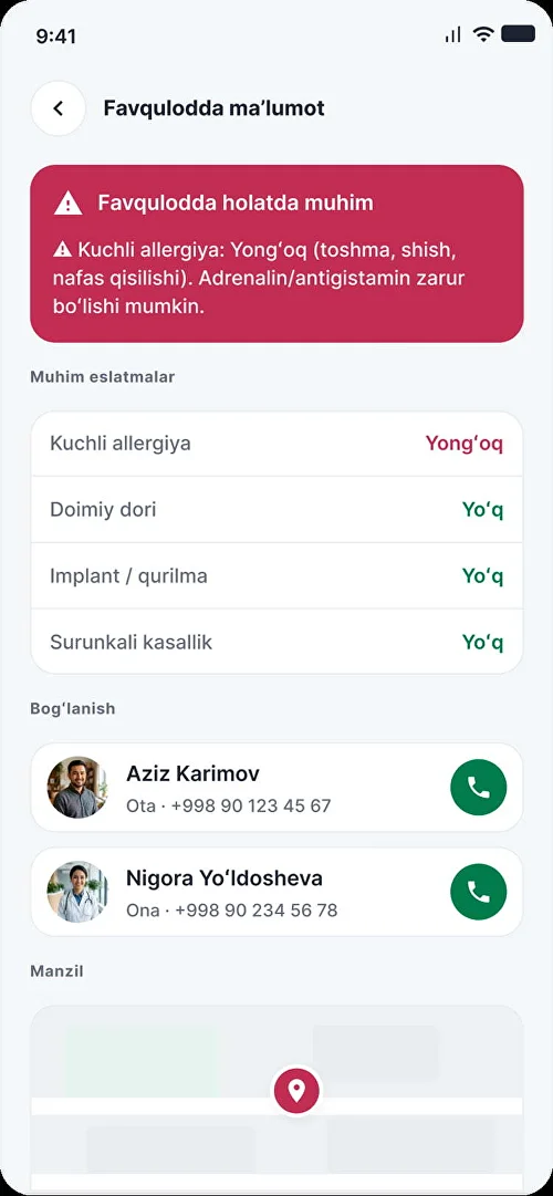 Tug‘ilgan sana va shaxsiy ma’lumotlar