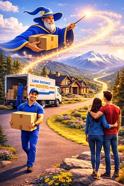 Long distance moving mobile