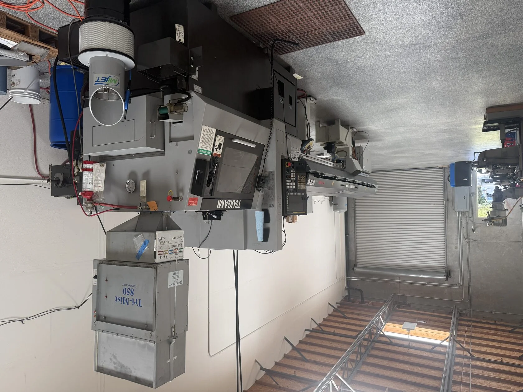 Tsugami SS32 Swiss CNC machine at Left Coast Manufacturing