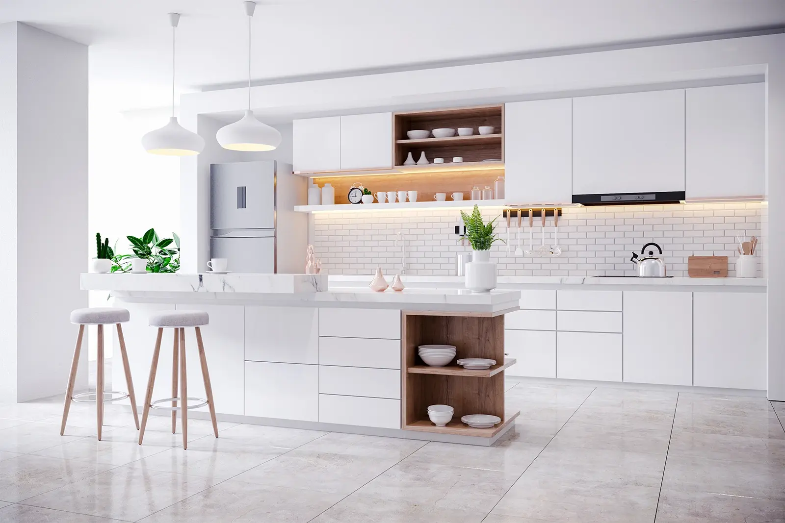 Kitchen by Mike's Construction and renovation LLC