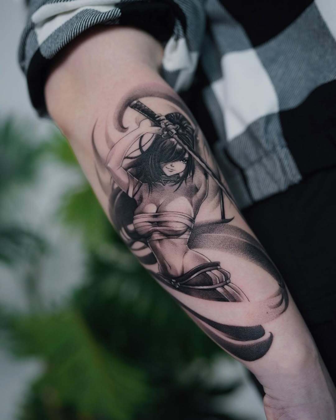 Graphik & Farbe Tattoo von Maria – Arbeit 2