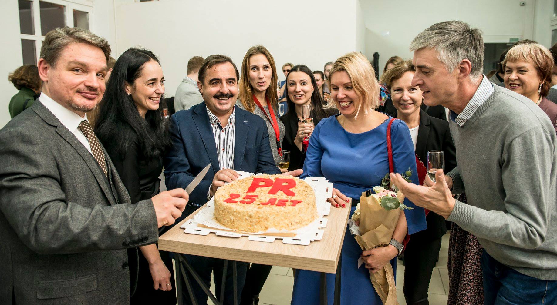 Iryna Sidorskaya with colleagues