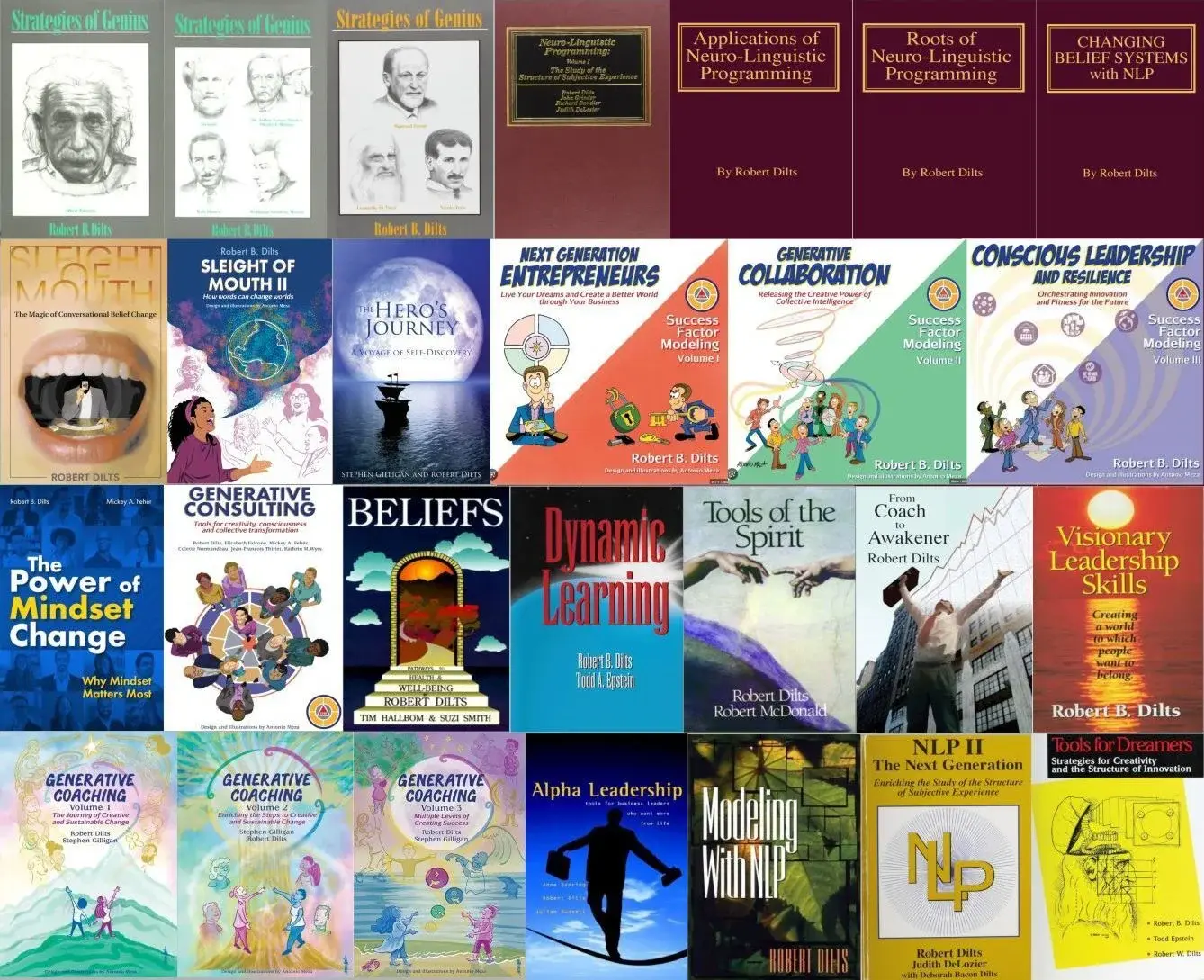 Collection of Robert Dilts books
