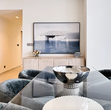 Dining Room with TV