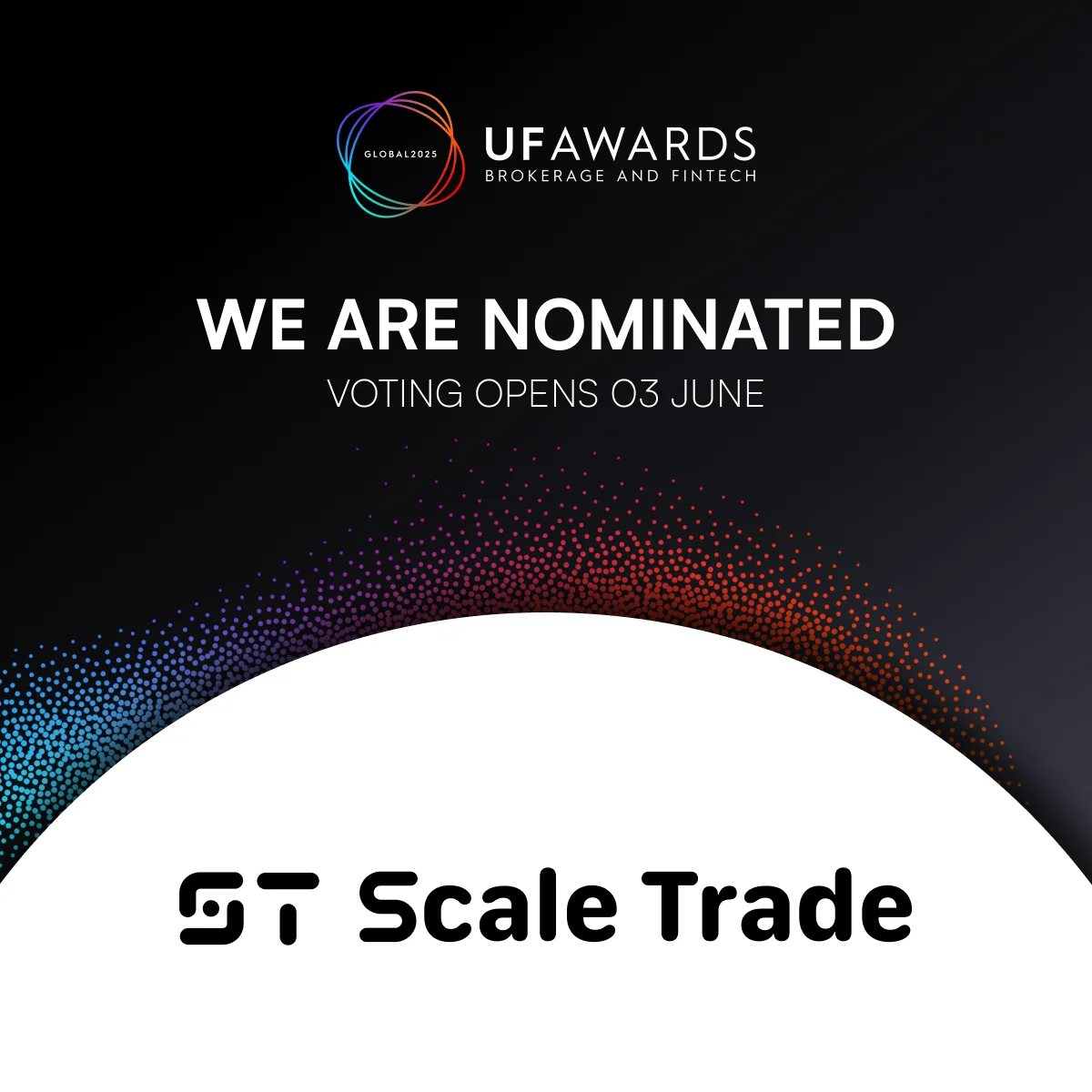 ScaleTrade nomination for UF AWARDS GLOBAL 2025