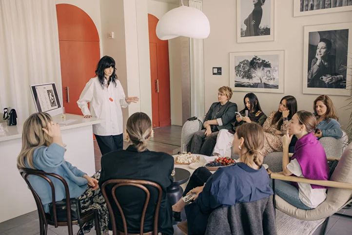 Founder portrait day in a self-portrait studio in San Francisco