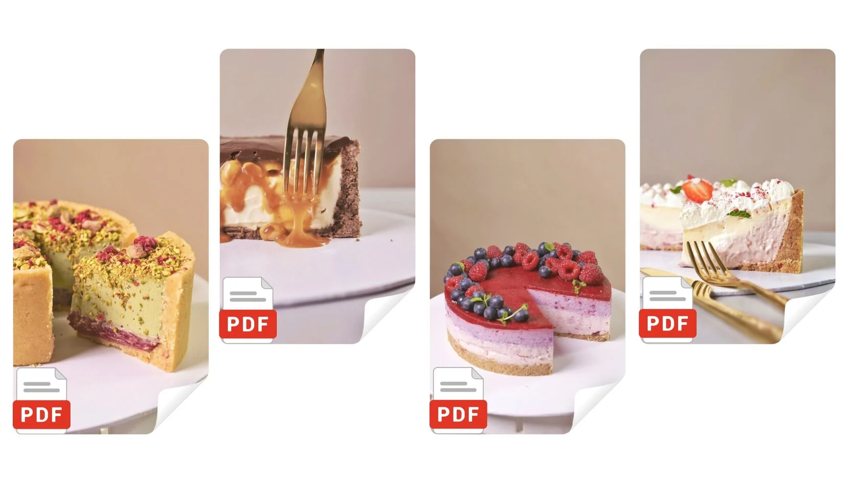 PDF recipe cards — easy to download and print
