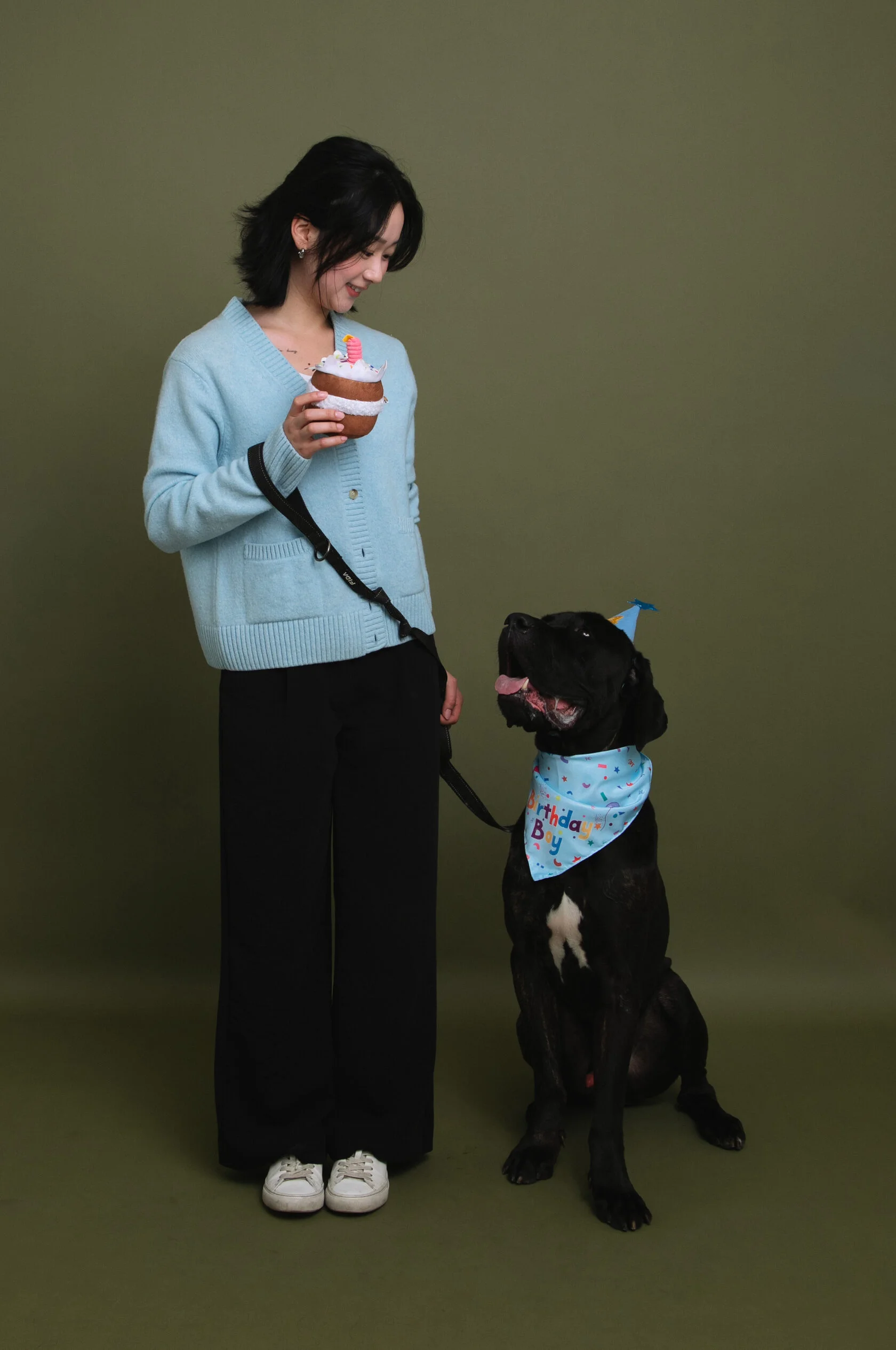 Pet photoshoot at MirrorMe self-portrait studio