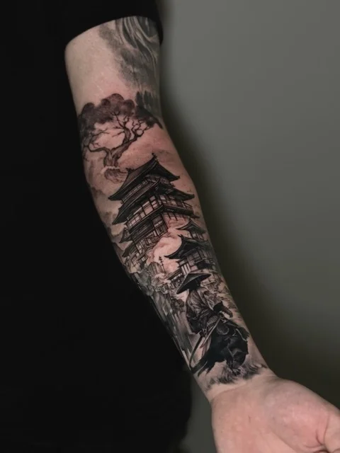 Realismus Tattoo von Mohamad – Arbeit 1