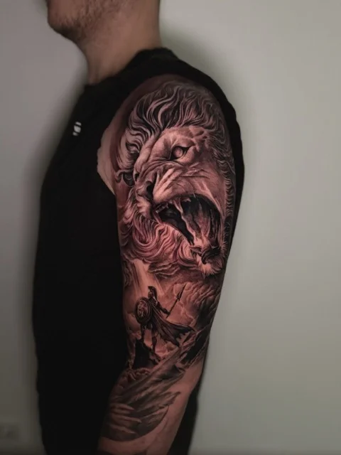 Realismus Tattoo von Mohamad – Arbeit 4
