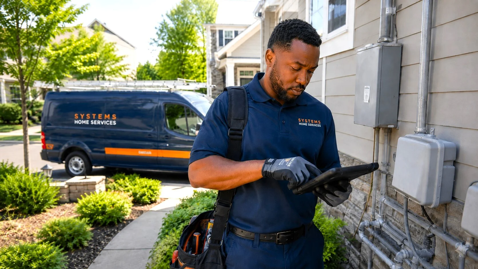 Home-service operation in the field
