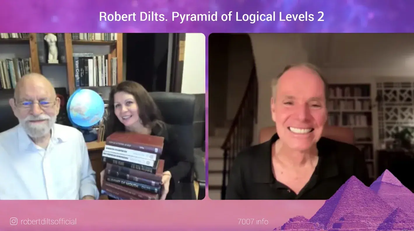 Robert Dilts with Richard and Oksana