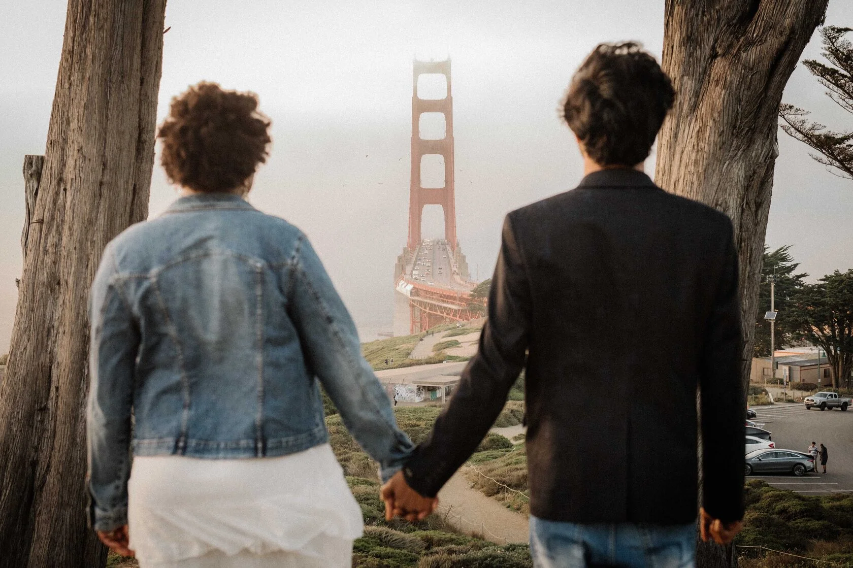 San Francisco engagement photo