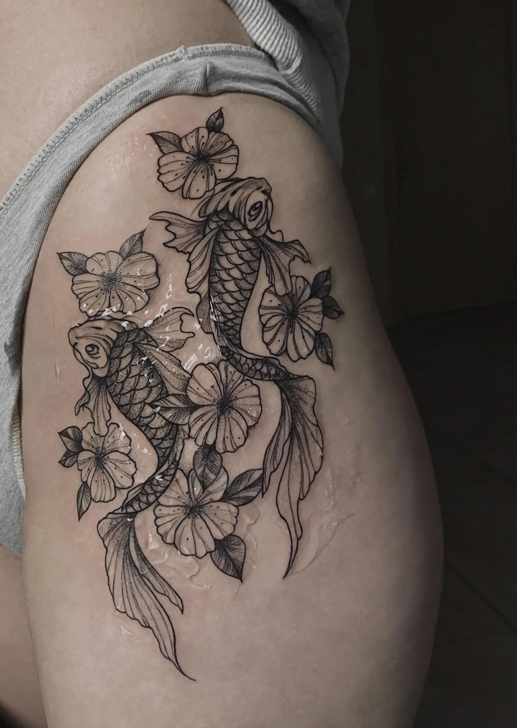 Fine Line Tattoo von Yana – Arbeit 7