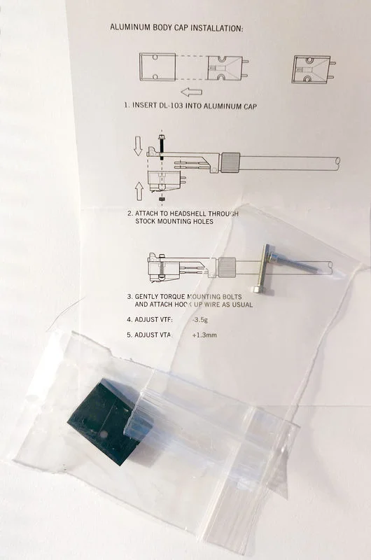 Improved Exclusive Legno Corpo Per Denon DL103/R Cartuccia Rosso Palm Audiofilo - Foto 7