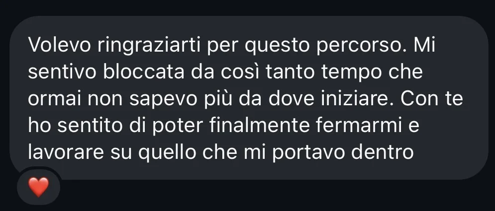 Testimonianza di Ilaria