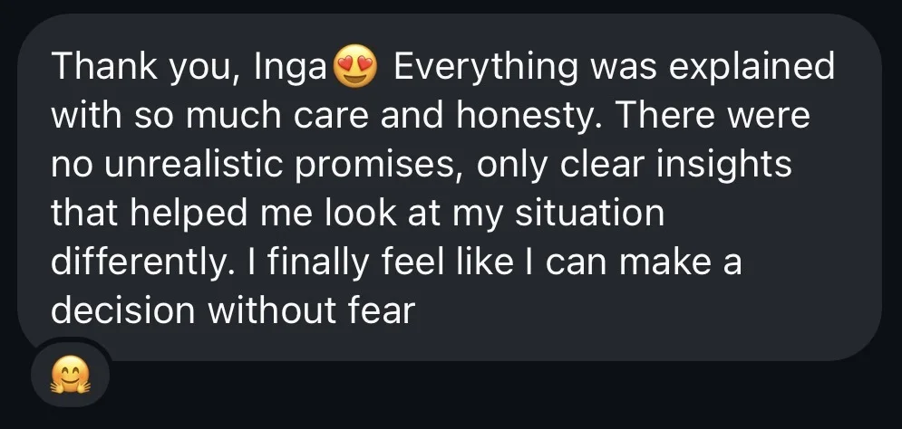 Catarina's testimonial