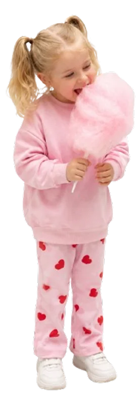 Child enjoying candy floss at an Irish Clouds workshop