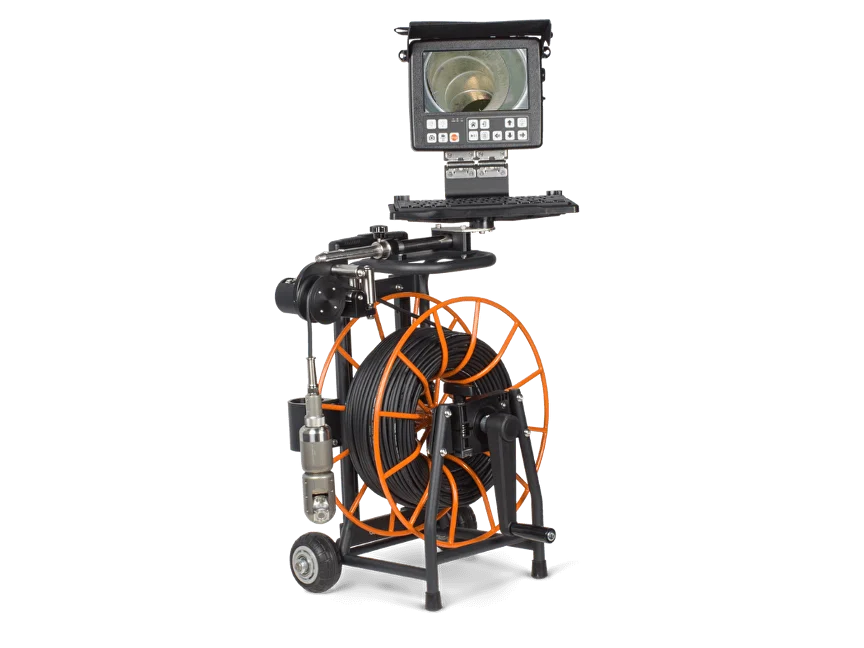STRAHL PT pan-and-tilt camera system for vertical ducts and shafts