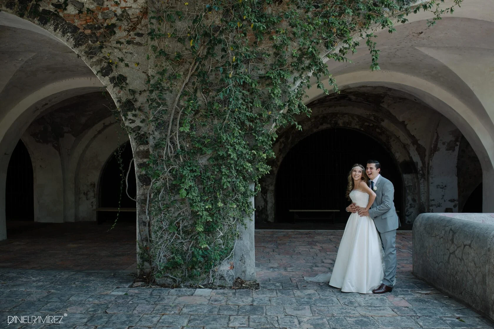 Hacienda de Chiconcuac architecture and wedding setting