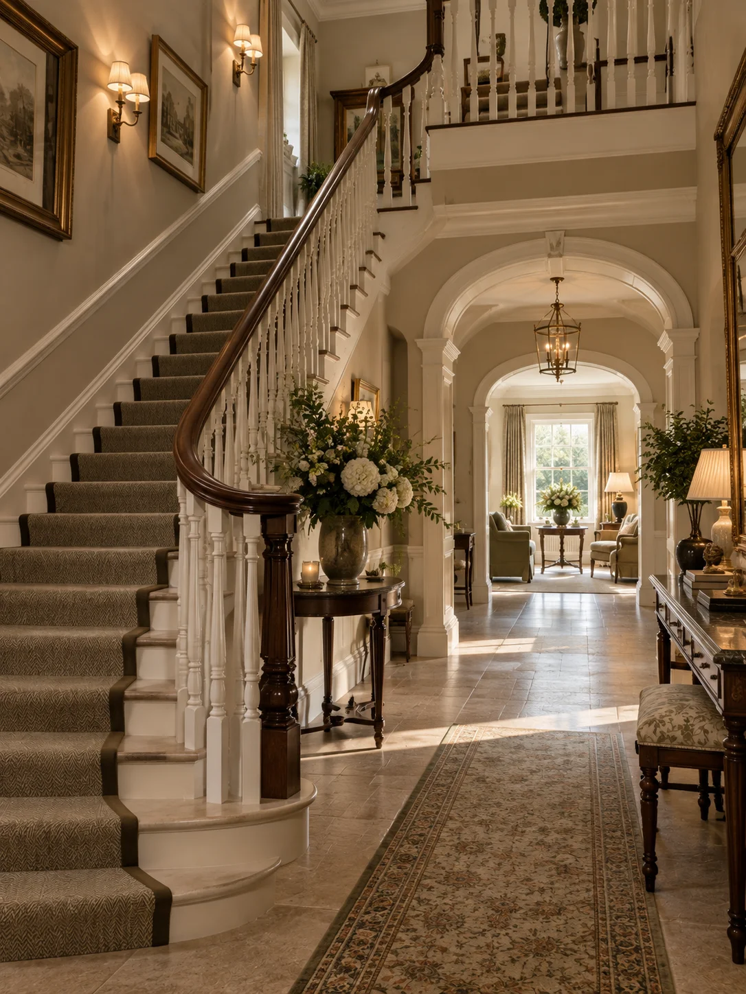 Staircase inside Kilnora House