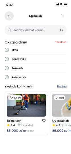 Qidiruv ekrani