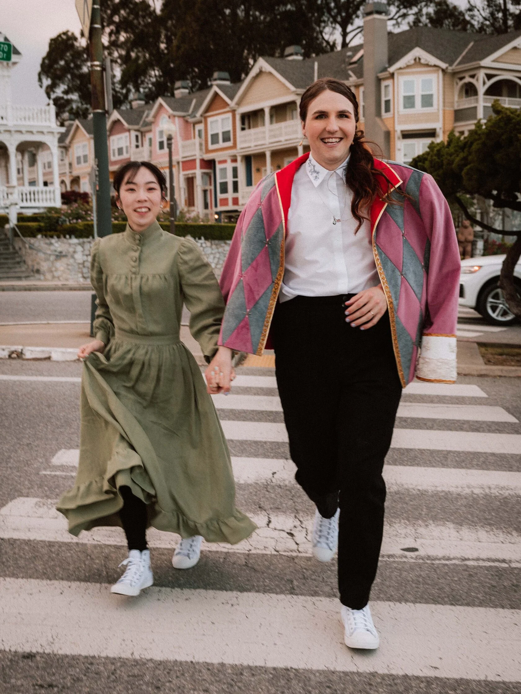 Painted Ladies couple portrait