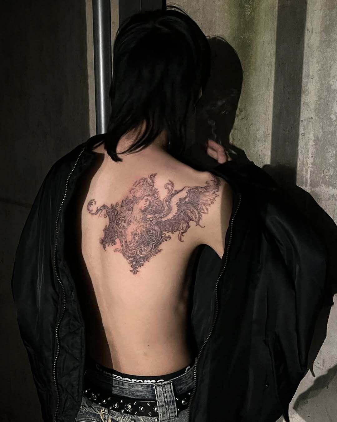 Abstrakt Tattoo von Misha – Arbeit 2