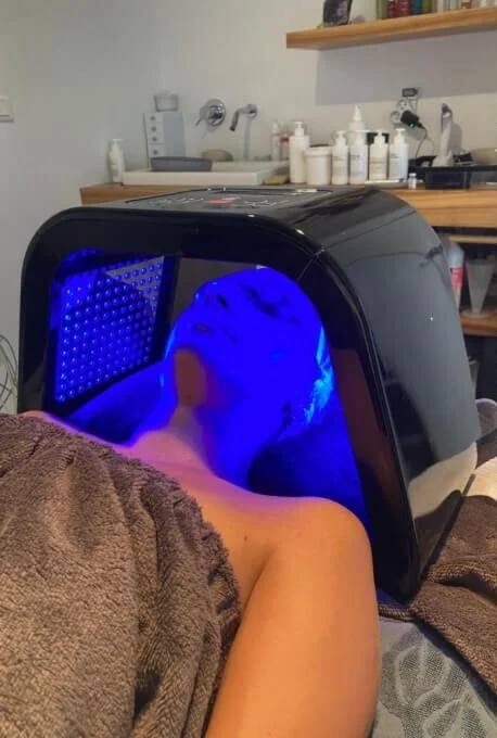 Luminotherapy Face treatments in St. Barths at Venus Universe Health and Beauty Spa
