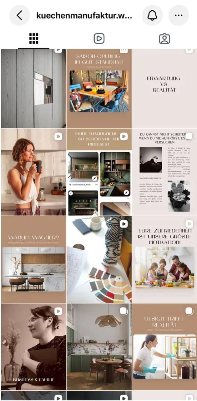 Küchenmanufaktur Wagner Instagram после работы I LIKE SMM