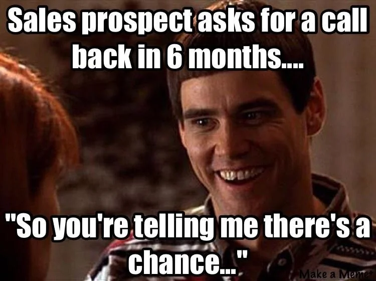 cold calling chance example
