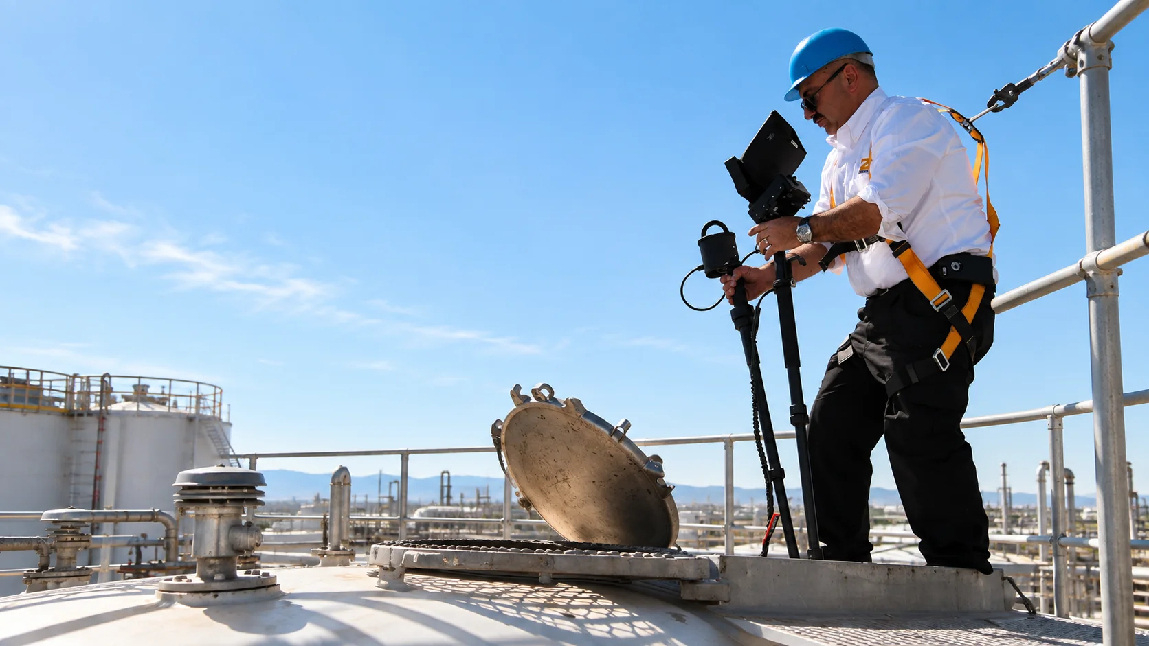 Tank and vessel remote visual inspection