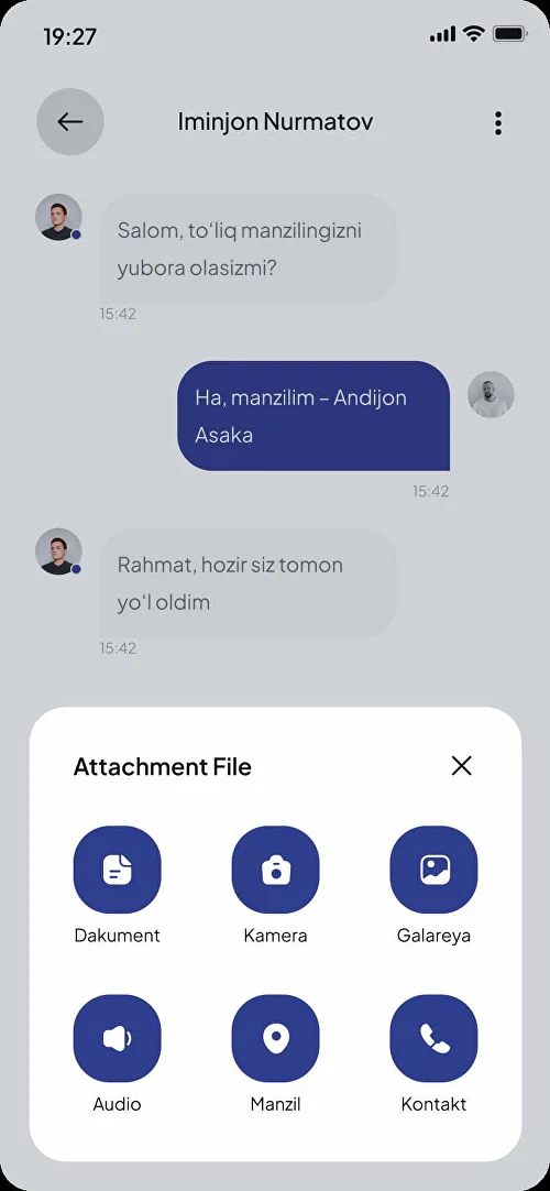 Mutaxassis bilan chat