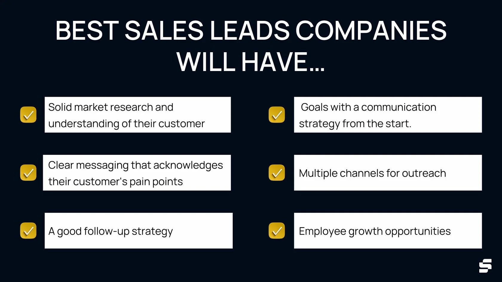 sales lead companies infographic