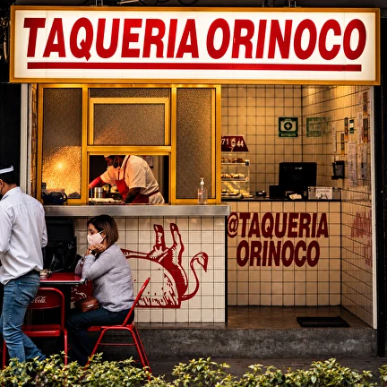 Taquería Orinoco in Mexico City