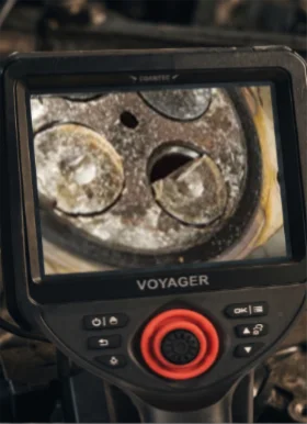 Follow the same engine inspection sequence