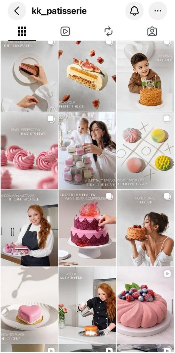 KK Patisserie после работы I LIKE SMM