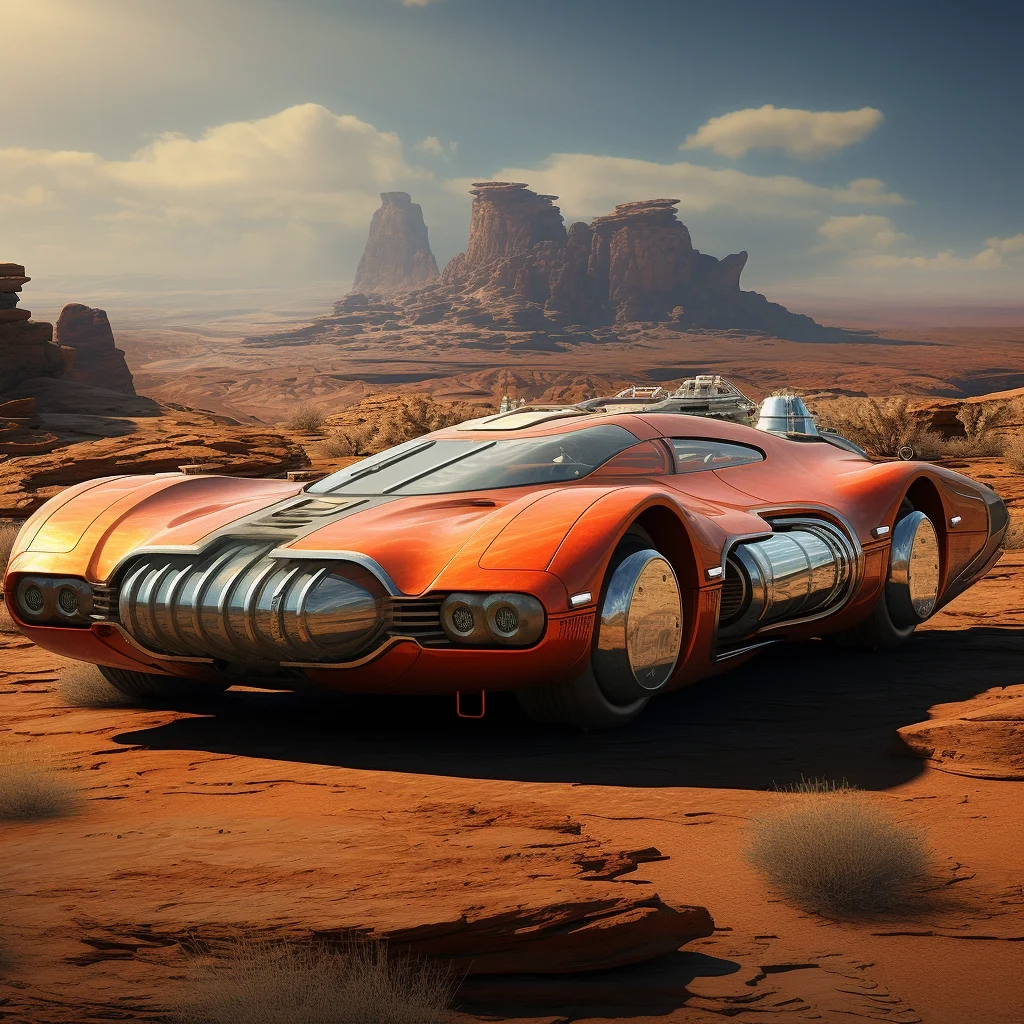 What will cars be like in the future? AI visualizations 