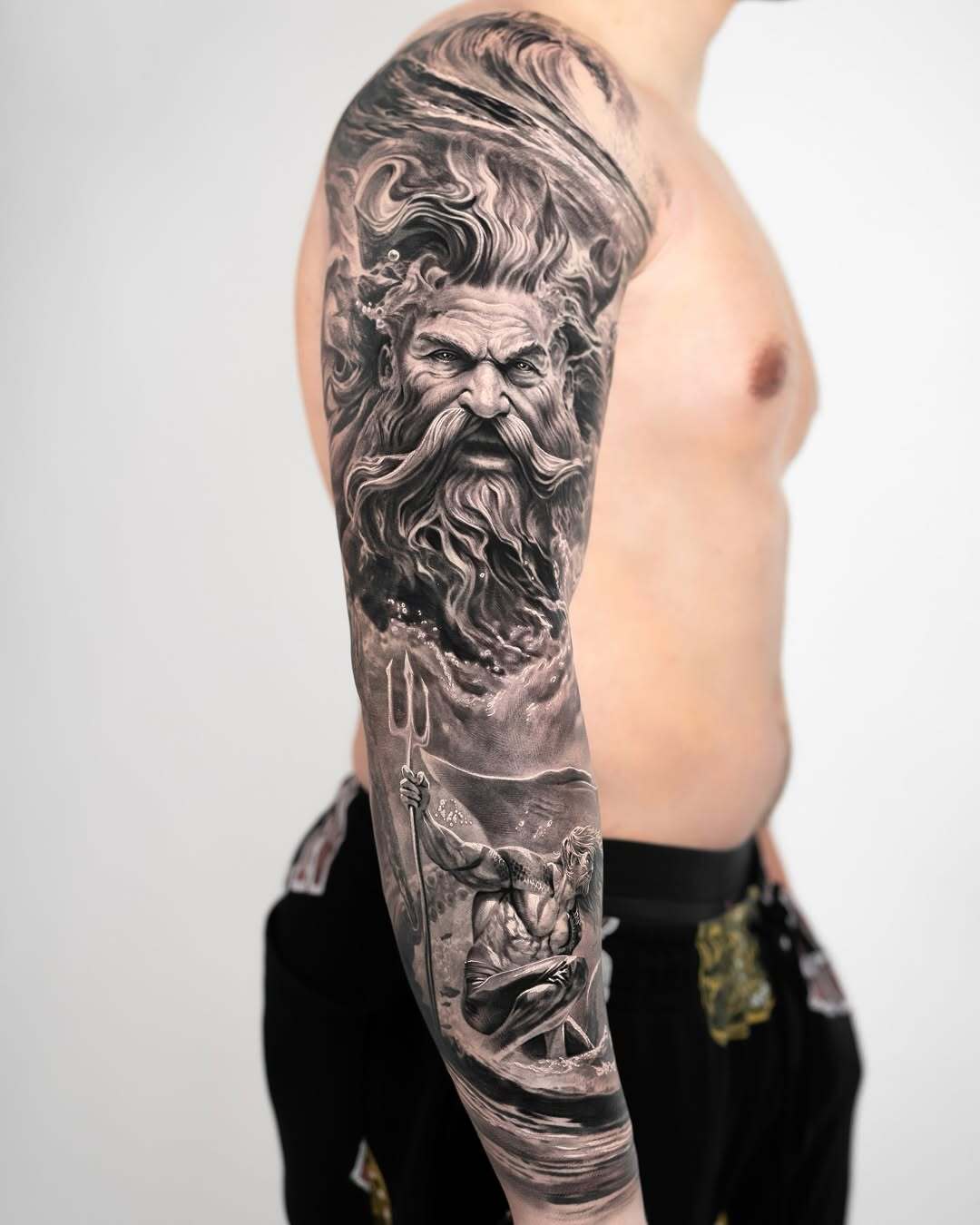 Realismus Tattoo von Yuriy – Arbeit 1