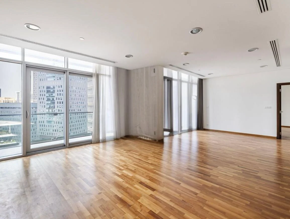 Living area before renovation
